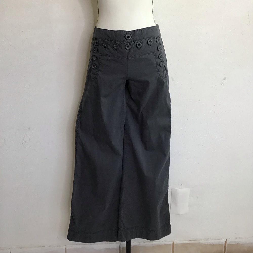 Women's Black Boot Cut Pants - Picture 3 of 12